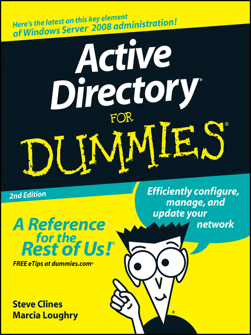 Title details for Active Directory For Dummies by Steve Clines - Available